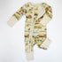 Organic Cotton Baby Pajamas 2-Way Zip Front Zipper Sleeper, Ranger Organic Earthy Clothing